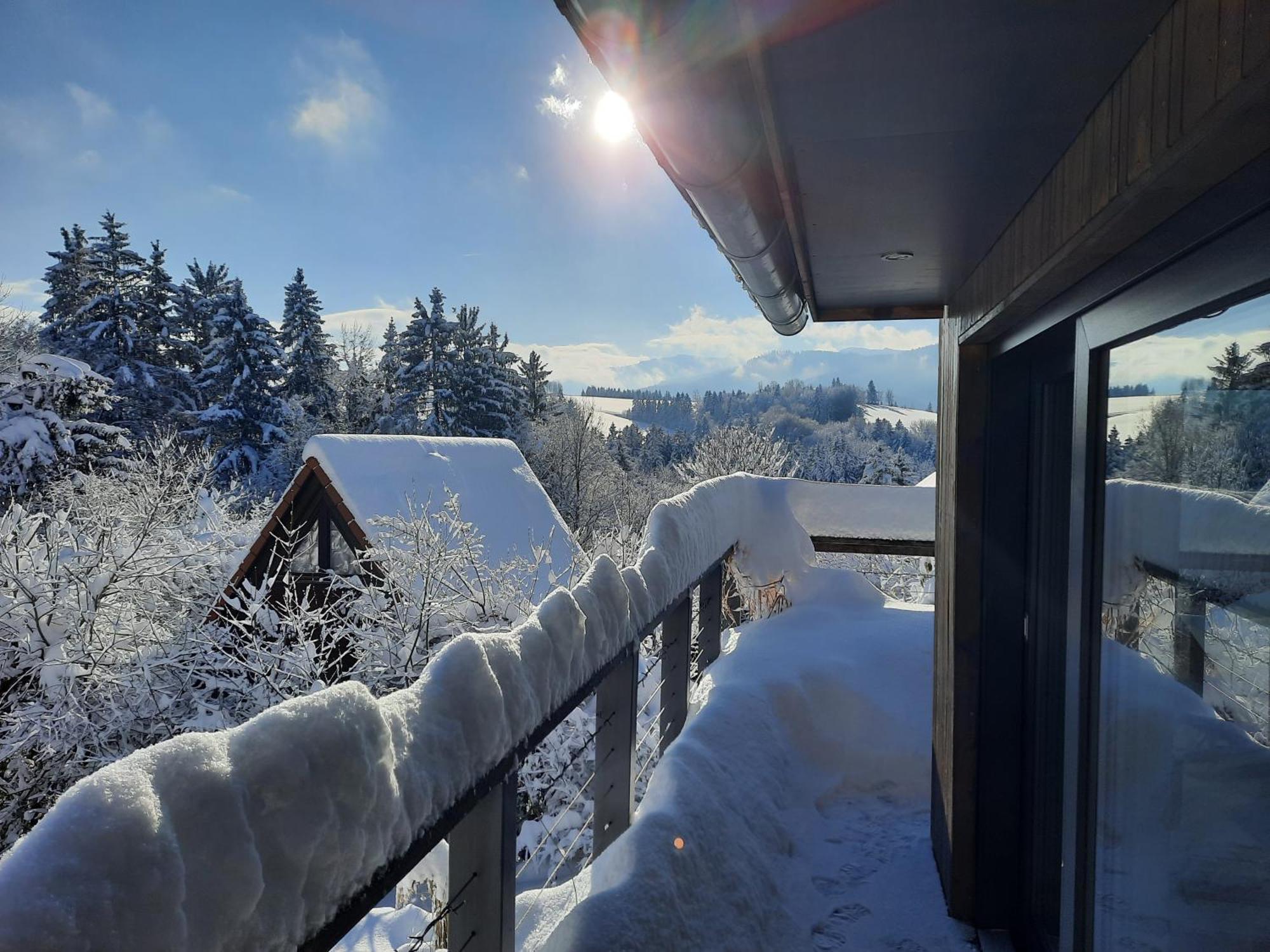 Villa Haus mit Bergblick Siegsdorf Exterior foto